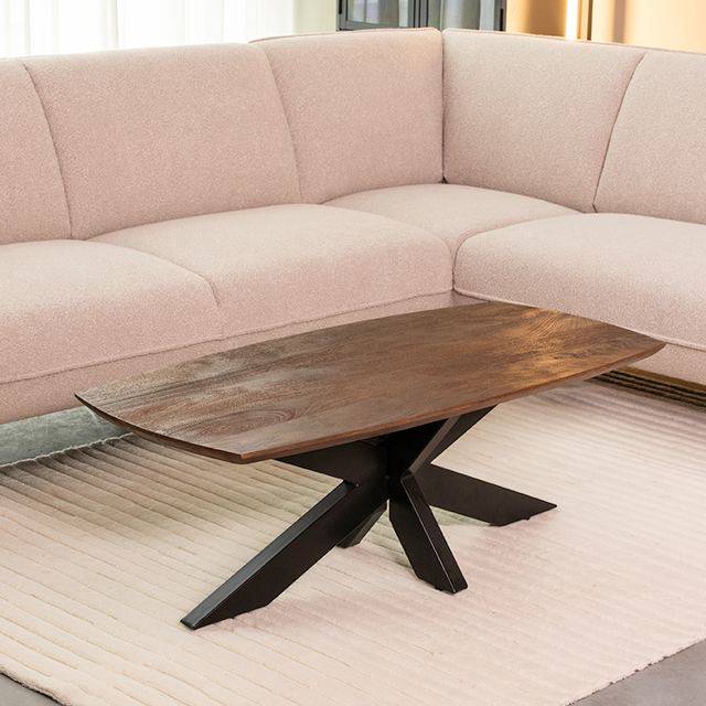 Salontafel Zane - Mangohout - 120 cm