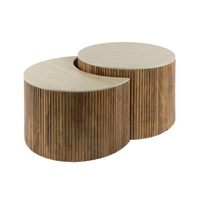 Salontafel Nuovo half rond set/2 – afbeelding 9