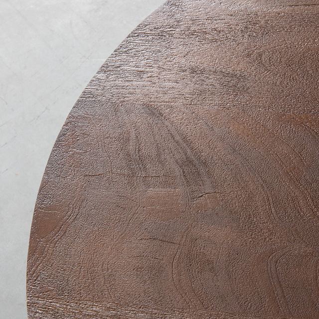 Salontafel Otis - Mangohout - 80 cm - Rond – afbeelding 3