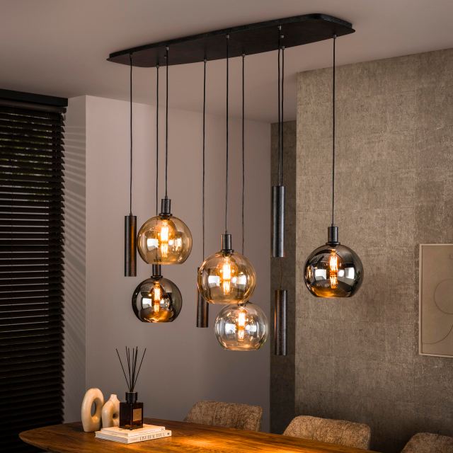 Hanglamp Sfera Tricolore 5+4l