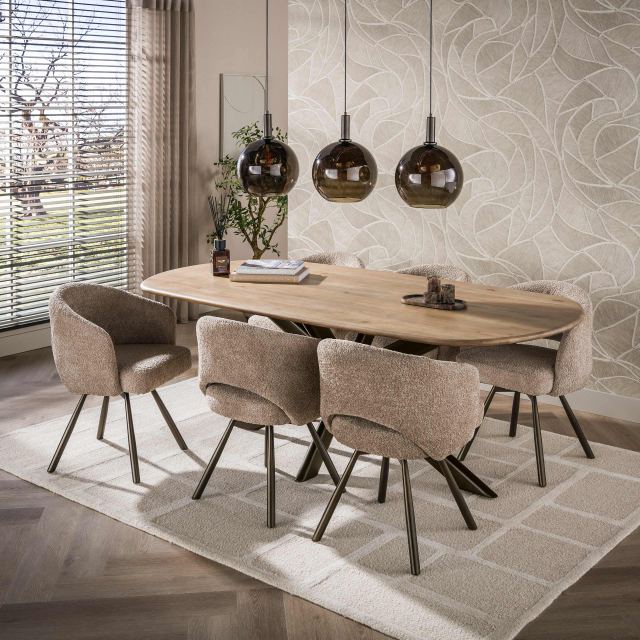Draaistoel Salon Cross – afbeelding 3