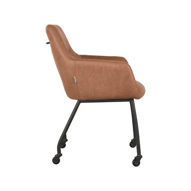 Eetstoel Lenny - Micro Suede – afbeelding 3