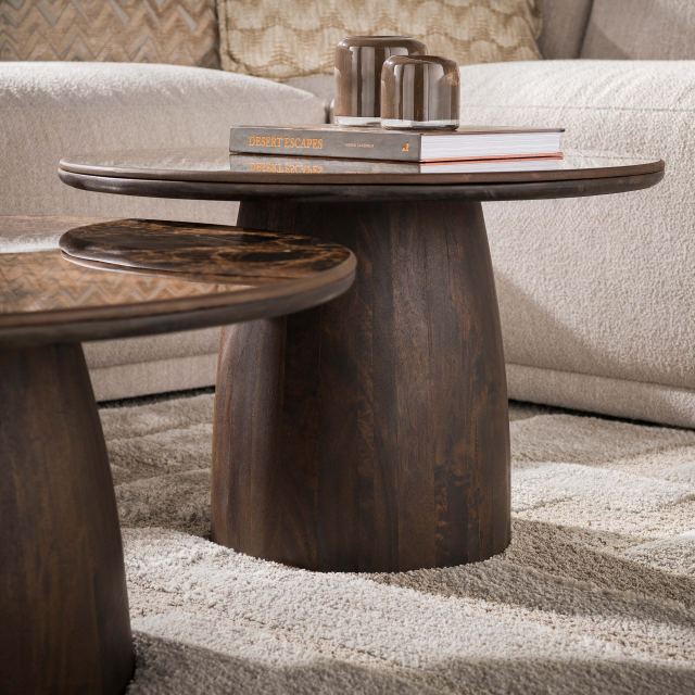 Salontafel Empera rond set/2 – afbeelding 4