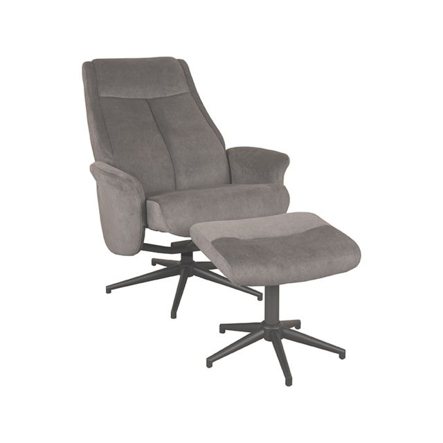 Fauteuil Bergen - Cosmo - Incl. Hocker – afbeelding 3