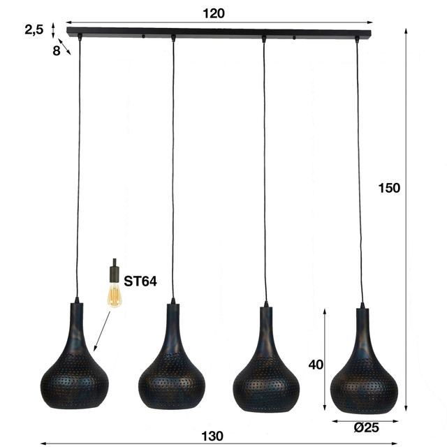 Hanglamp Punch Cone 4L – afbeelding 10