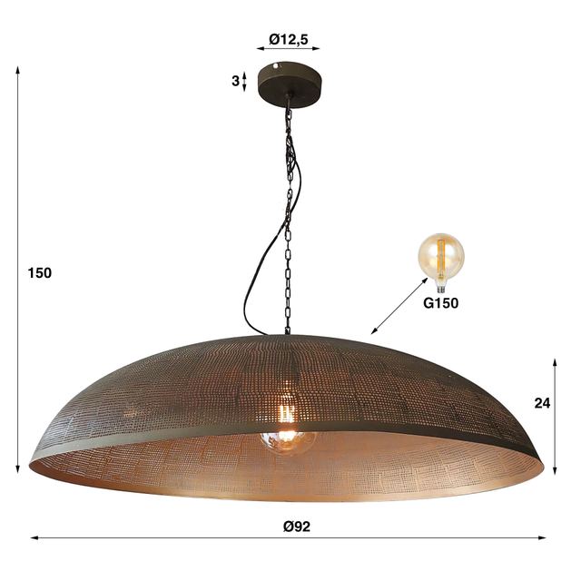 Hanglamp Cosmic 1L Ø90 – afbeelding 10