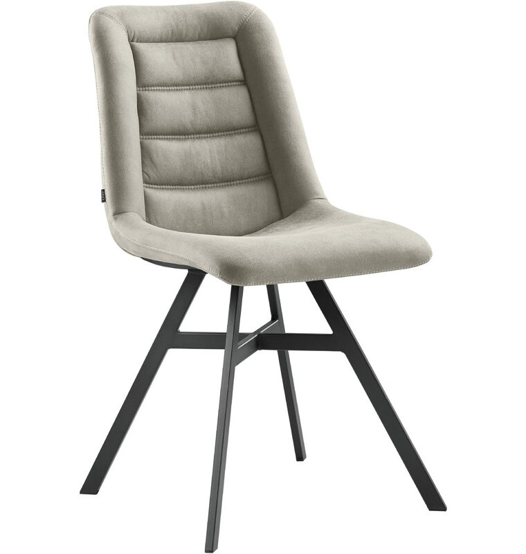 Naco eetstoel chicago grey